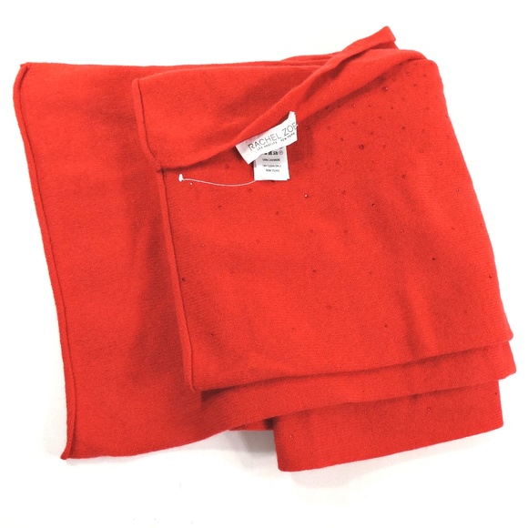 RACHEL ZOE ⚜ WOMEN'S CASHMERE FASHION WINTER SCARF - Picture 3 of 3